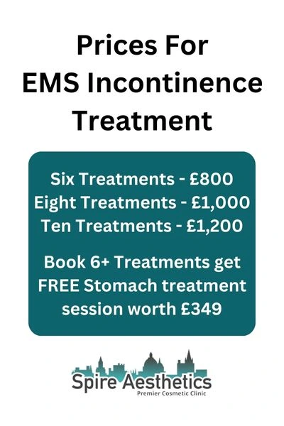 EMS Incontinence Treatment Prices East Kilbride
