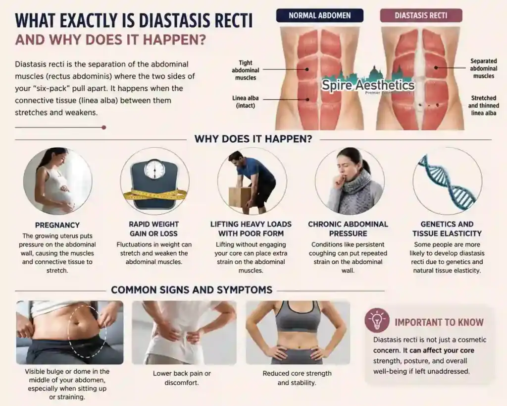 What Exactly Is Diastasis Recti and Why Does It Happen East Kilbride?