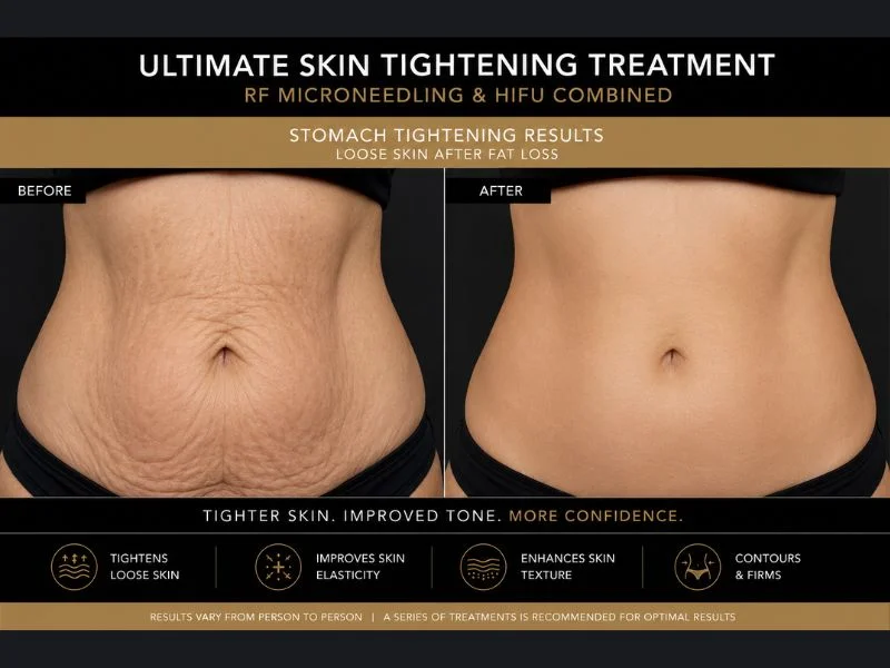 The Ultimate Skin Tightening Treatment body results East Kilbride