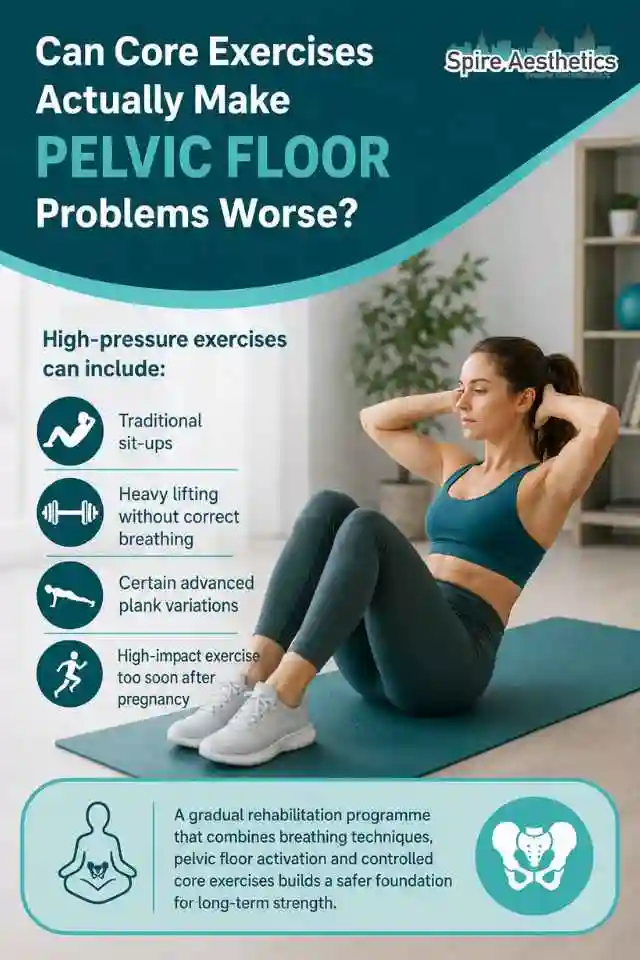 Can Strengthening Your Core Alone Actually Make Pelvic Floor Problems Worse East Kilbride?